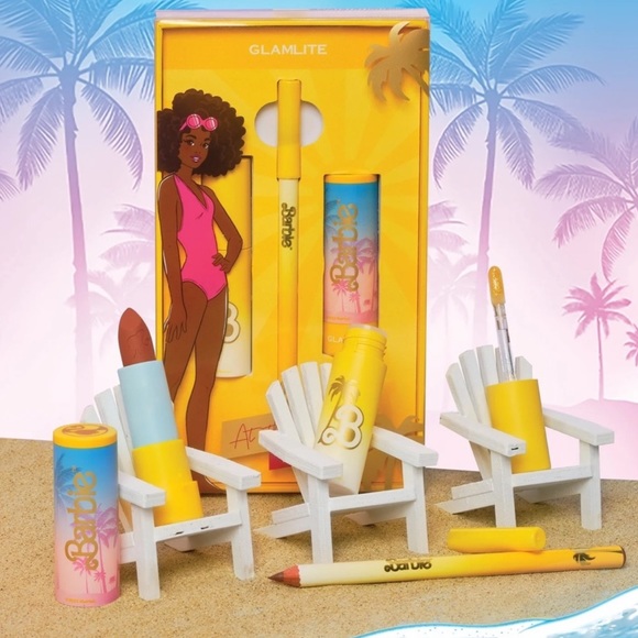 Barbie | Makeup | Nwt Exclusive Barbie Glamlite Lip Kit | Poshmark